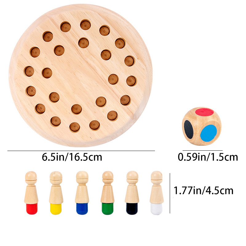 Wooden Memory Matchstick Chess - Board Game Oath recension och pris