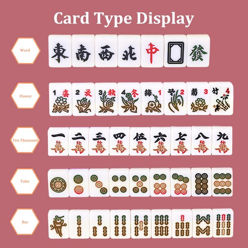 Mahjong Sets Board Game With L - Board Game Pdf recension och pris
