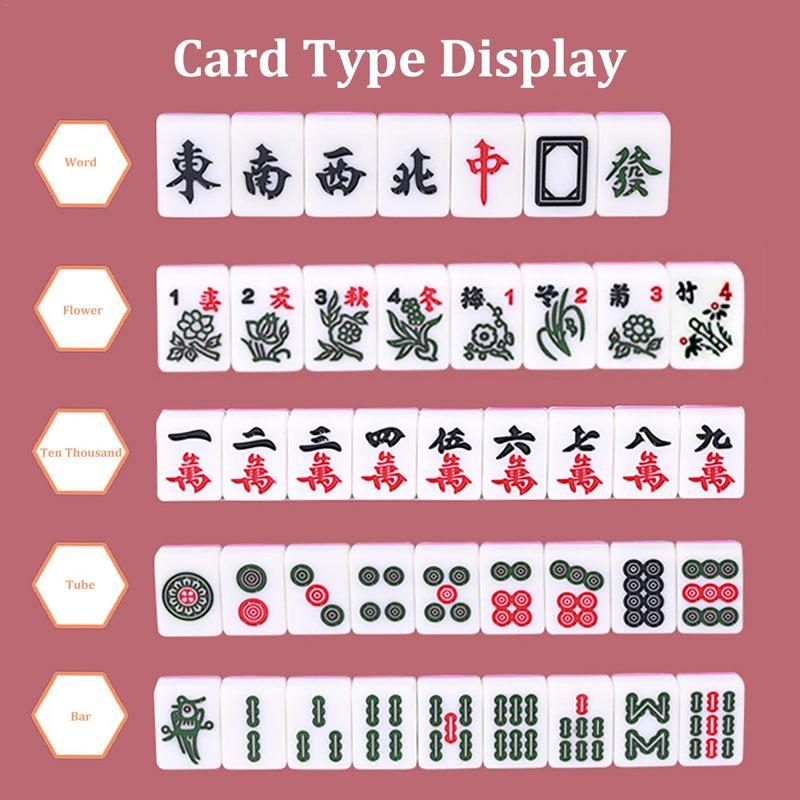 Mahjong Sets Board Game With L - Board Game Pdf recension och pris