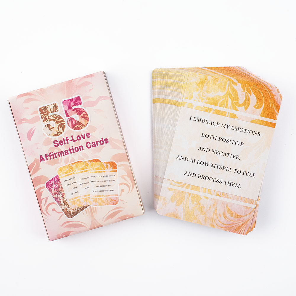 55 Self-Love Affirmation Cards - Board Game Quote recension och pris