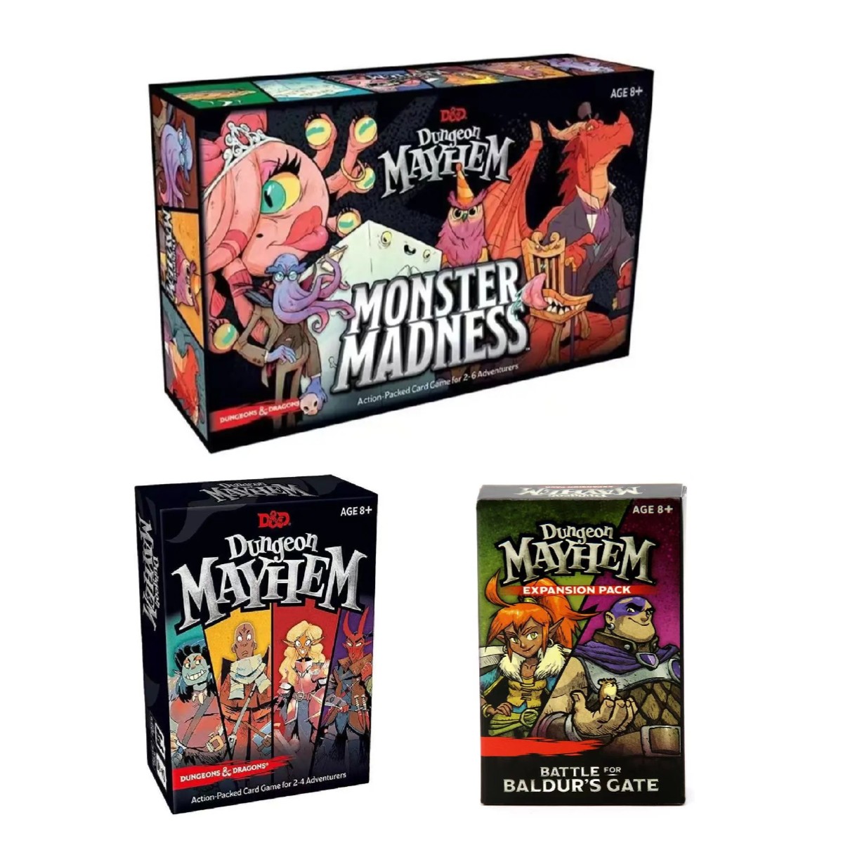 Baldur's Gate Dungeon Mayhem B - Board Game Harmonies recension och pris