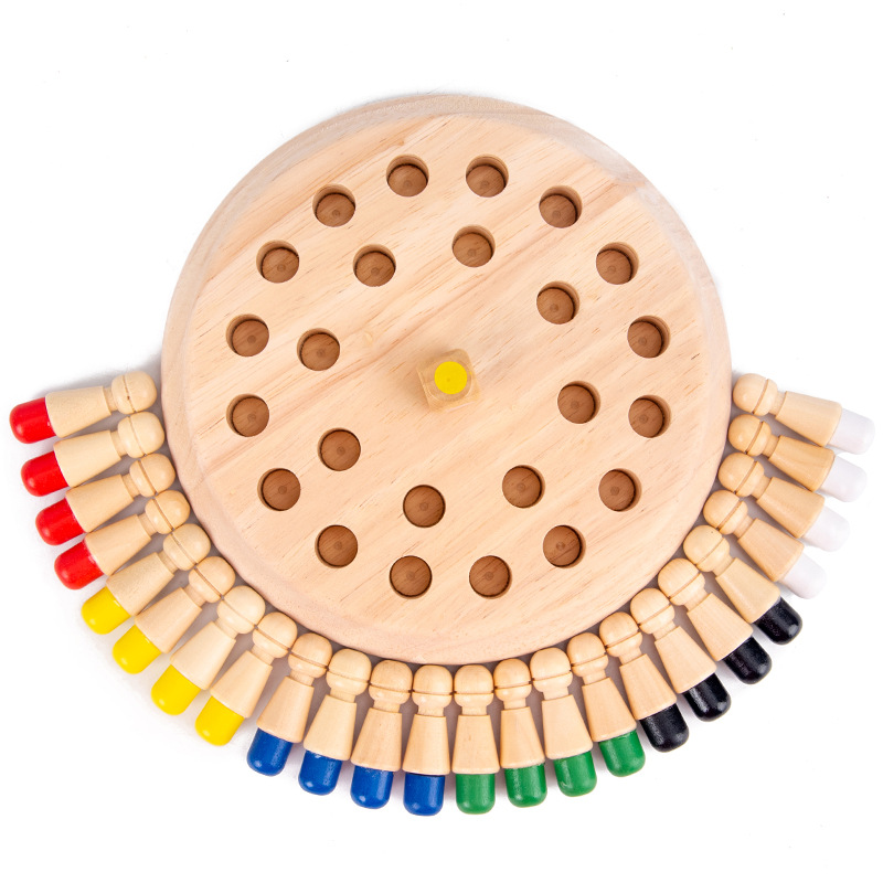 Wooden Memory Match Stick Ches - Board Game Oath recension och pris