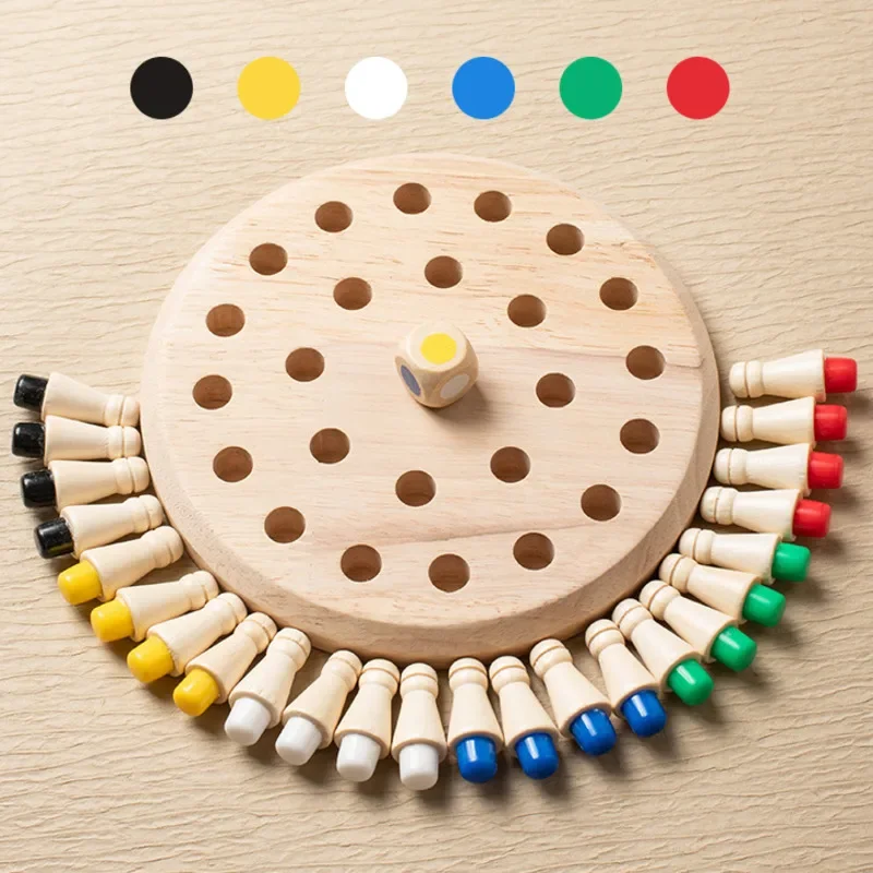 1PC Wooden Memory Match Stick  - Board Game Oath recension och pris