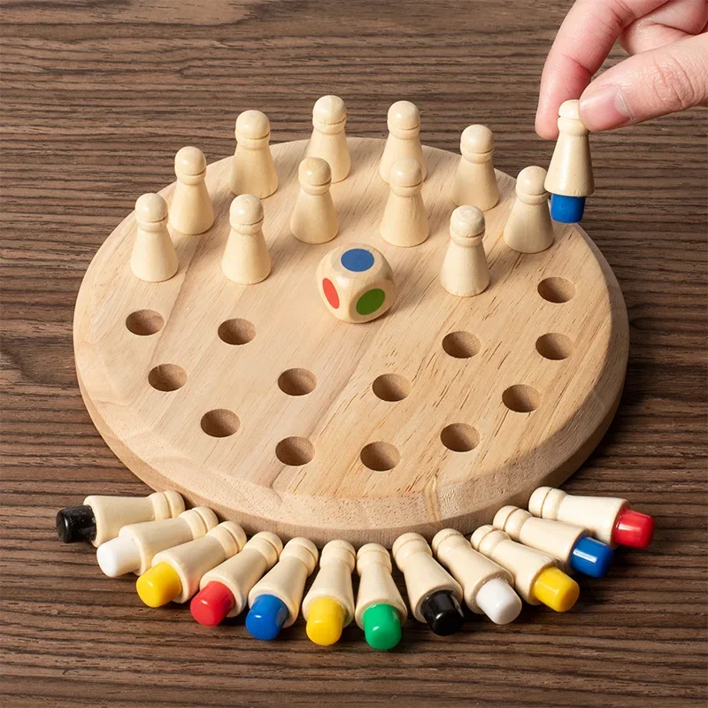 1PC Wooden Memory Match Stick  - Board Game Oath recension och pris