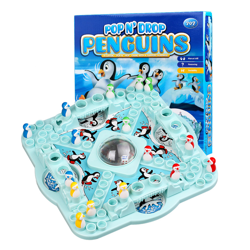 Party Game Penguin Chess Board - Board Game Harmonies recension och pris
