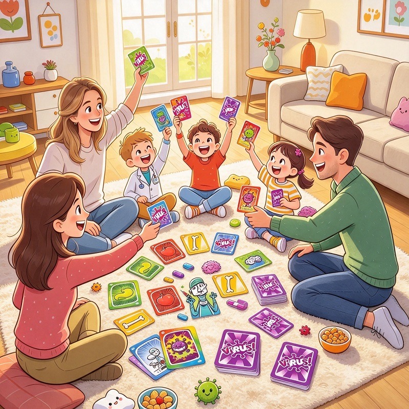 2026 Family Strategy Card Game - Board Game Pdf recension och pris