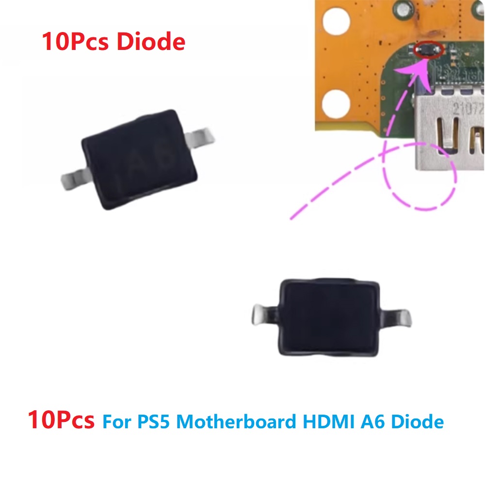 10Pcs For PS5 Motherboard HDMI - Board Game Film recension och pris
