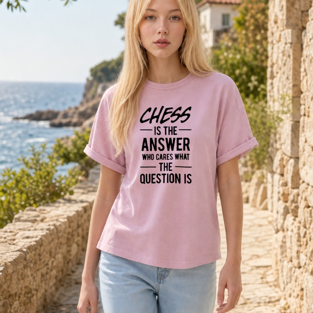 Chess Is The Answer Funny Lett - Board Game Quote recension och pris