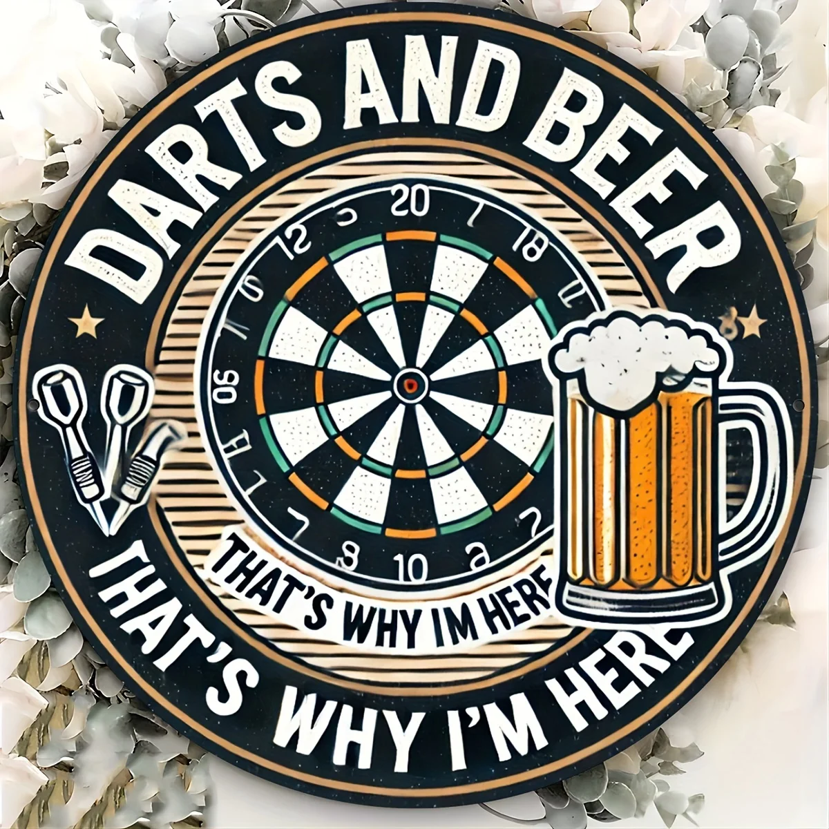 Darts Board Beer Mug Funny Quo - Board Game Quote recension och pris